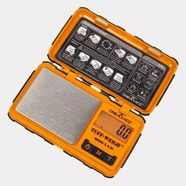 Tuff Weigh Pocket Scale (200G X 0,01G / 7OZ X 0.00035 OZ) Tuff Weigh Pocket Scale - GB The Green Brand