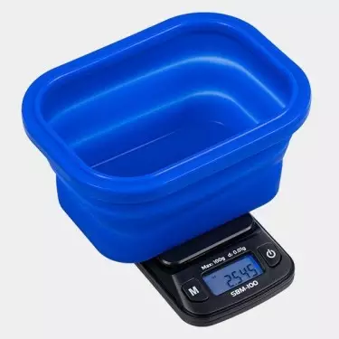 SBM-100 Blue Silicone Bowl Scale (100G X 0.01G) - GB The Green Brand