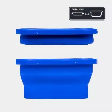 Báscula SBS-1000 Blue Silicone Bowl (1000G X 0.1G) uso contenedor