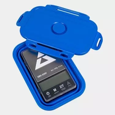 SBS-1000 Blue Silicone Bowl Scale (1000G X 0.1G) - Growbarato