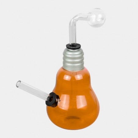 Bong BHO Bombilla 16cm Naranja