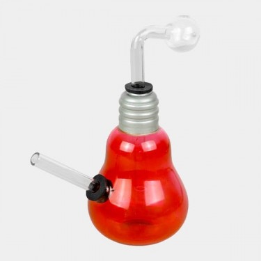 Bong BHO Bombilla 16cm Rojo