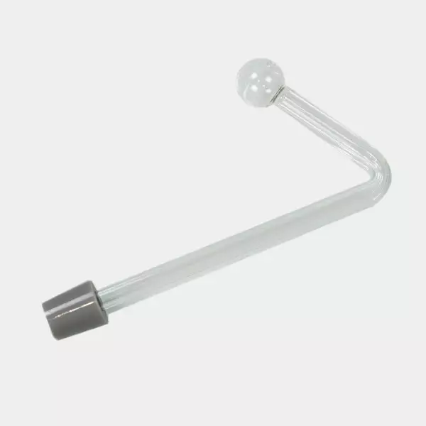 Male transparent spherical banger