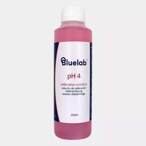 Líquido Calibrador pH Bluelab Líquido de Calibración - pH 4.0 (250 ml)