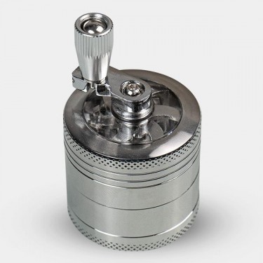 Grinder Manual Gris 40mm 4 Partes