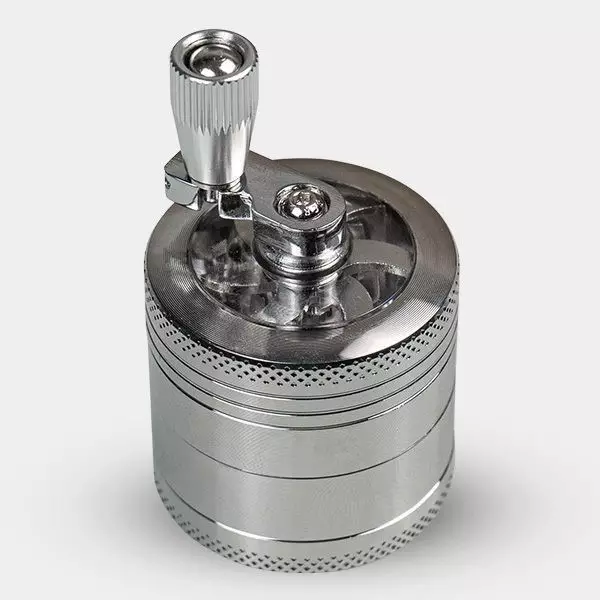 View Manual 4-part black grinder 40mm - GB The Green Brand