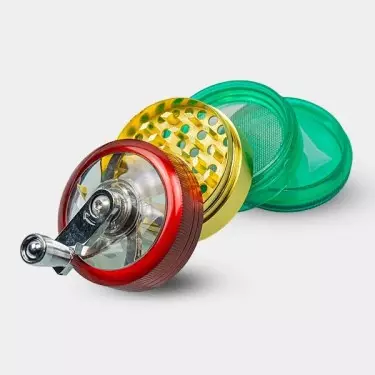 Rasta 4-Piece Manual Grinder - GB The Green Brand
