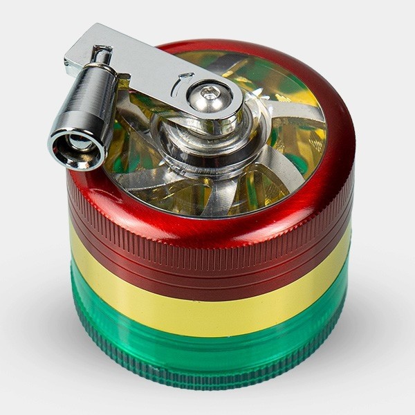 Grinder Manual 4 Partes Rasta - GB The Green Brand