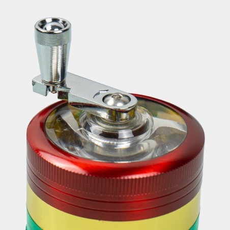 Grinder Manual 4 Partes Rasta - GB The Green Brand