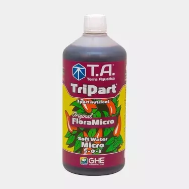 Tripart Micro SW antes de Floramicro Água Blanda - GB The Green Brand