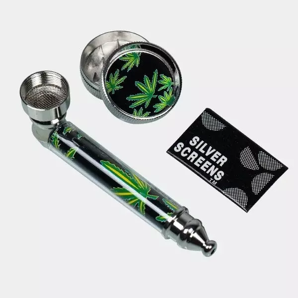 Pipe + Grinder + Screen + Carrier Kit - GB