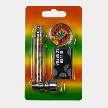 Conjunto De Pipe + Grinder + Grelhas Planas - GB The Green Brand
