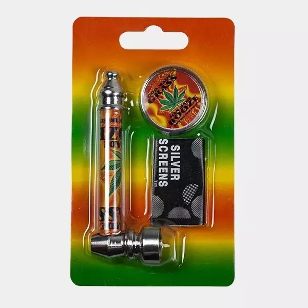 Conjunto De Pipe + Grinder + Grelhas Planas - GB The Green Brand