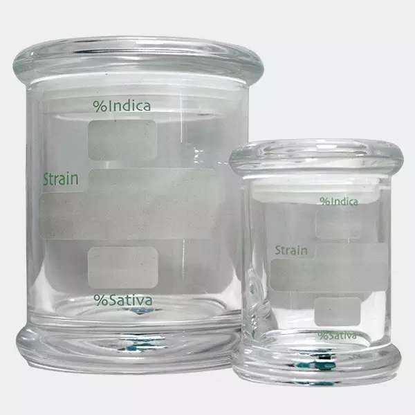 View Glass containers for cannabis buds - GB