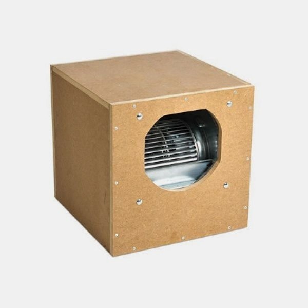 Soundproofed Wooden Box Extractor Fan