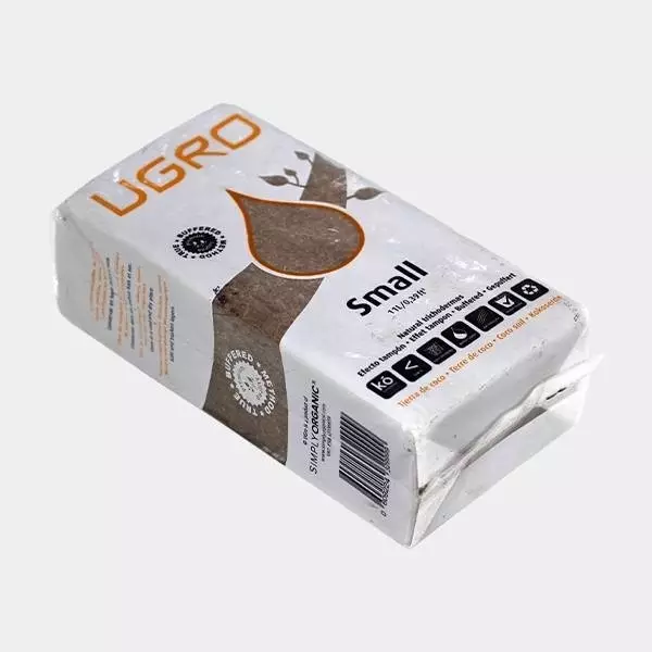 View 100% biodegradável natural Coco tijolo - GB The Green Brand