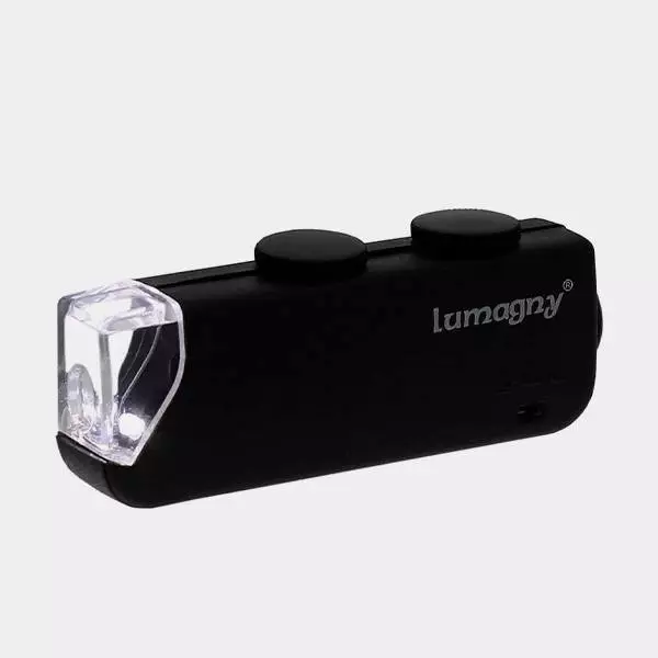 View Microscópio Lumagny 60x-100x mini com LED