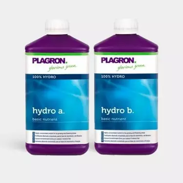 Hydro A+B é a base de fertilizantes de Plagron - GB The Green Brand