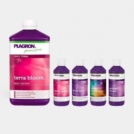 Top Grow Box Terra kit de abonos de Plagron - Grow Barato