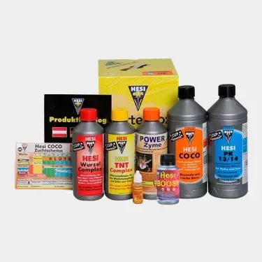 Starter Box Coco é um pacote de fertilizantes Hesi - GB The Green Brand