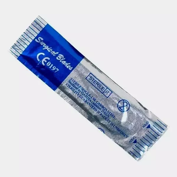 Kit bisturi cabo + 10 lâminas Lâminas de Bisturi