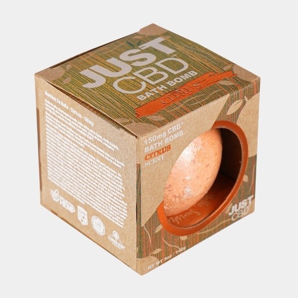 Bombas de baño CBD citrico