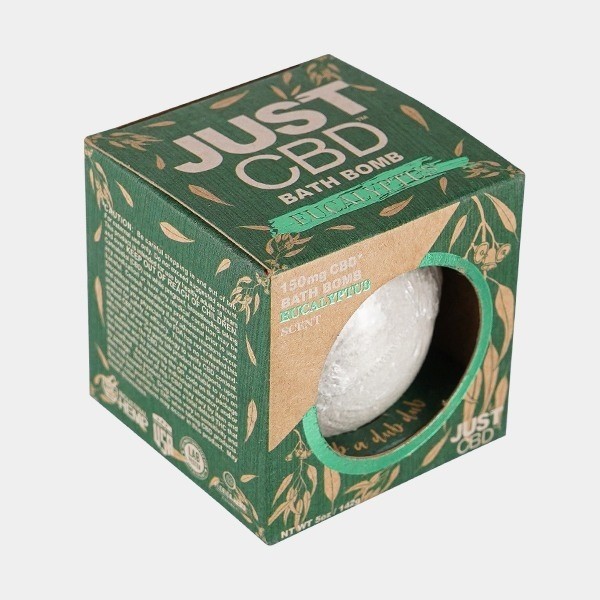 Bombas de baño CBD eucalipto