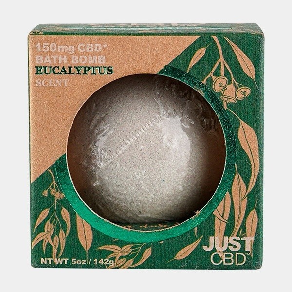 Bombas de baño CBD eucalipto frontal