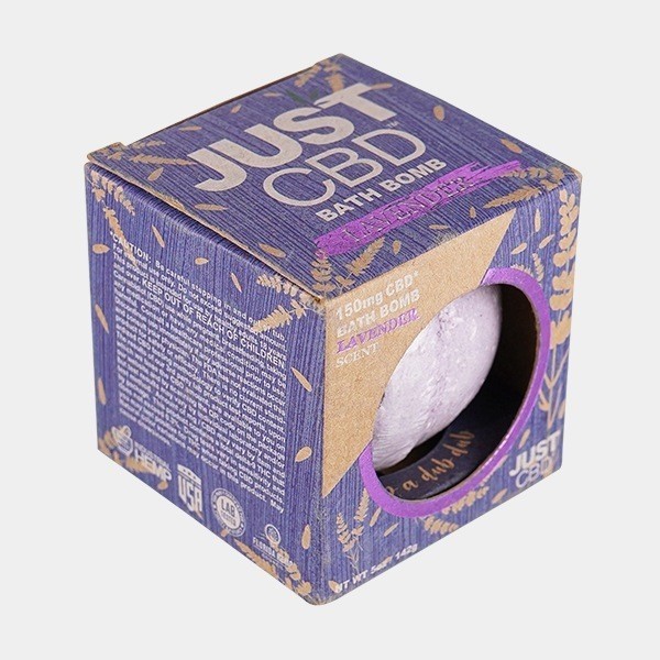 Bombas de baño CBD lavanda