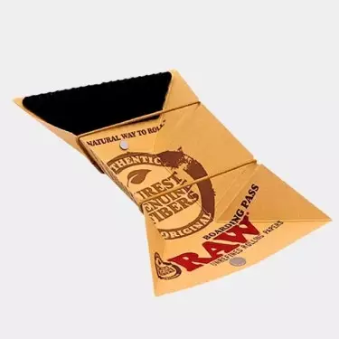 RAW Pocket Rolling Tray with Shredder - GB The Green Brand