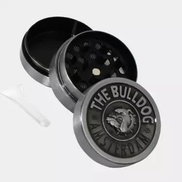 Grinder 3 partes The Bulldog de aluminio - Grow Barato