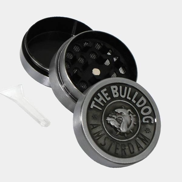 Grinder 3 partes The Bulldog de aluminio - Grow Barato