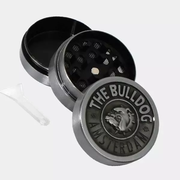Grinder 3 partes The Bulldog de aluminio - Grow Barato