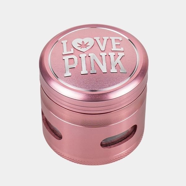 Grinder 4 Teile  Love Pink