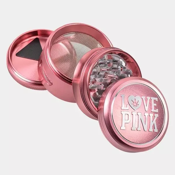 'Love Pink' 4-Part Grinder parts