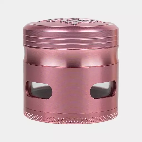 'Love Pink' 4-Part Grinder closed