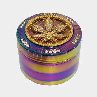Grinder Rainbow Bling Bling hoja
