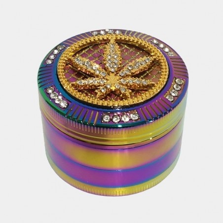 Grinder Rainbow Bling Bling hoja