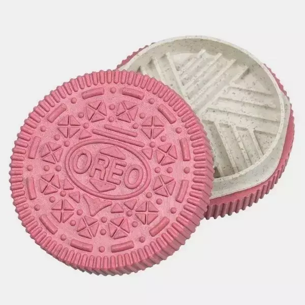 Grinder Galleta Acrílico 2 Partes rosa