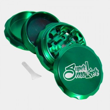 Grinder Metálico Izamal 4 Partes 60mm verde abierto