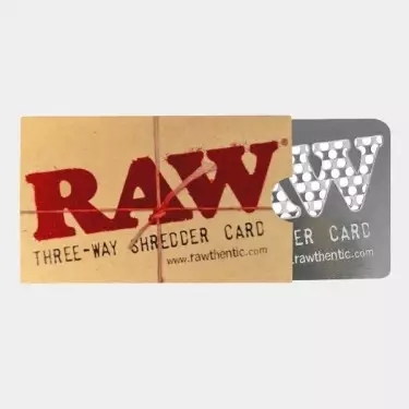 RAW Three-Way Shredder Card for Rolling - GB