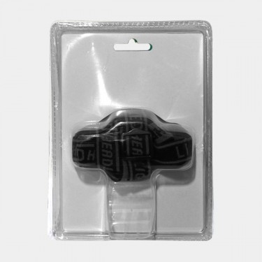 Linterna frontal cabeza luz verde parte trasera