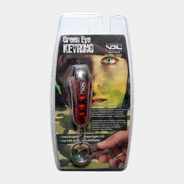 View Llavero con led verde