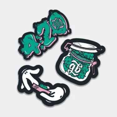 GB Seeds Box stickers