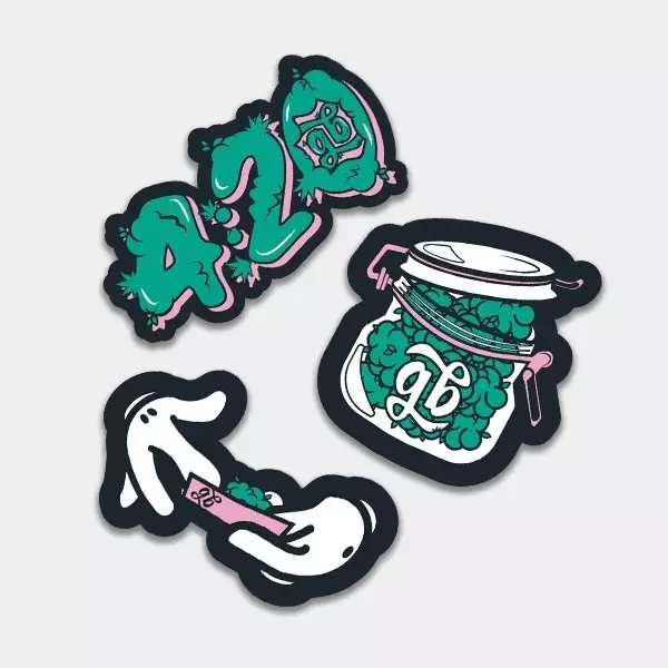 GB Seeds Box stickers