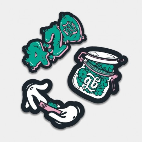 GB Seeds Box stickers