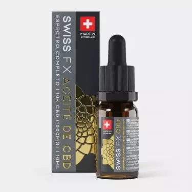 Óleo CBD Full Spectrum 10% Swiss FX