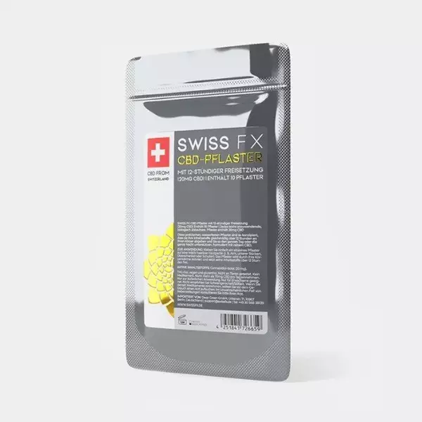 Swiss FX 20mg CBD Patches Swiss FX 20mg CBD Patches 10 units