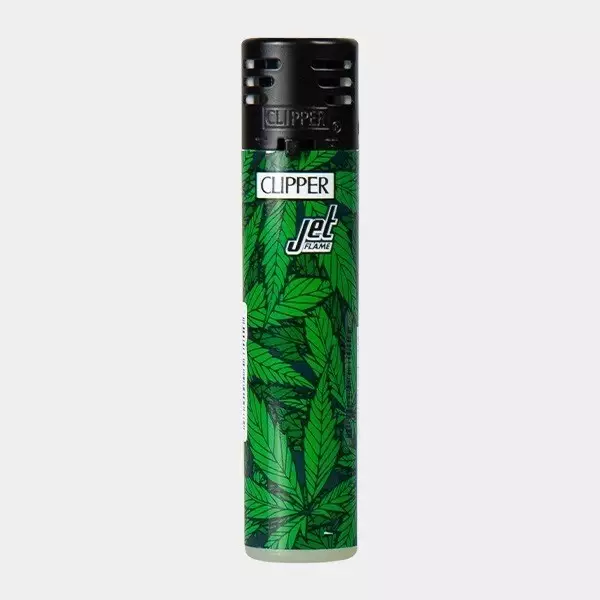Isqueiro Clipper Printed Weed Jet Flame Isqueiro Clipper Printed Weed Jet Flame