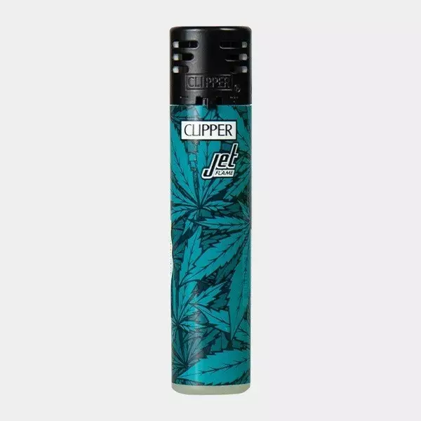 Isqueiro Clipper Printed Weed Jet Flame Isqueiro Clipper Printed Weed Jet Flame